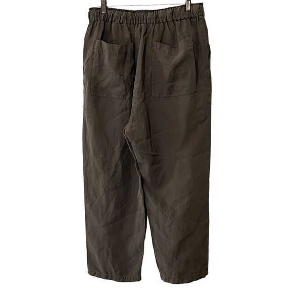 New Zara The L.A. Slouchy Fit Relaxed High Rise Linen Blend Pants XXL - Picture 11 of 16